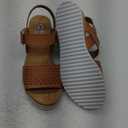 Skechers BOBS Women's 114143 Sandal, Luggage, 6