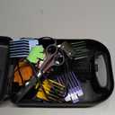 Wahl Home Haircutting Corded Clipper Kit with Adjustable Taper Lever, and 10 Color Coded Guards for Easy Clipping & Trimming - Model 79722 (20 Piece Set)