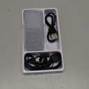 MP3 Player 32GB Music Player Voice Recorder with Speaker Earphone Portable HiFi Lossless Sound E-Book HD Screen 1.8 inch Support up to 128GB (Earphones Include) (Black)