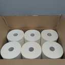 High Capacity TAD Towel rolls, 10" Roll, White, 6 Rolls Premium Quality Fits Touchless Automatic roll Towel Dispenser