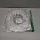 Weather Stripping Door Seal Self Adhesive Door Weather Strip Silicone D Shaped Seal Strip for Door Frame/Window Seal, 20Ft, White (3/8" W  1/4" T)