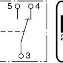 2 x BOSCH 0986332053 Changeover Mini Relay - 5 Pins, 12 V, 40/30 A - Single