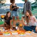 Marsui 60 Pack Sport Ball Food Trays Softball Basketball Ice Hockey Golf Disposable Paper Food Boats Holder Paper Trays for Sport Balls Birthday Decorations Game Family Dinner Favors(Golf Ball)