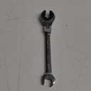 FLZOSPER 15mm Metric Flex-Head Gear Wrench, Ratcheting Fix Combination Spanner