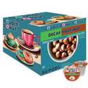 Double Donut Coffee Flavored Decaf Coffee, Decaf Hazelnut Coffee, Decaf Coffee Pods for Keurig K Cups Machines, Medium Roast, 80 Count (Pack of 1) (EXP 01/04/27)