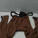 Coconut Ropamo CR Men's Cycling Bib Tights PRO Padded Winter Cycling Bibs Thermal Bike Bib Pants Riding Bike Bib Tights (Medium)