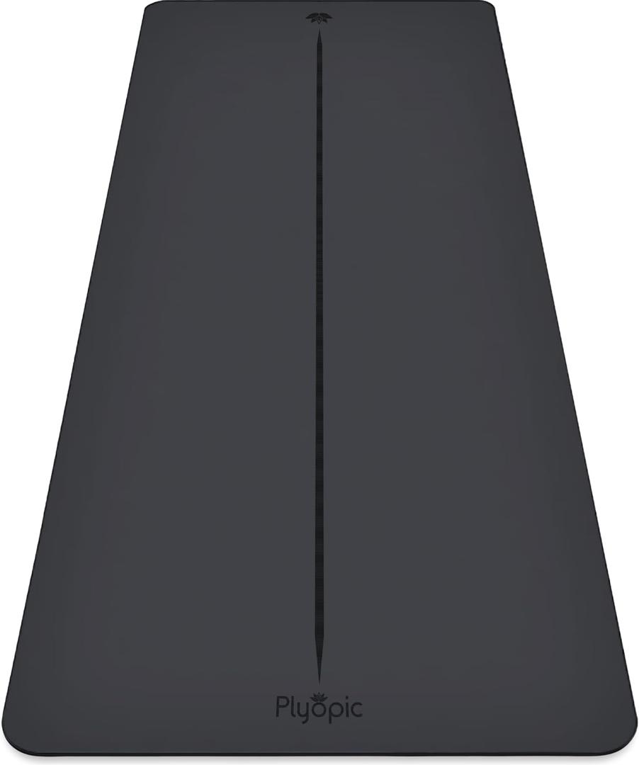 Plyopic Ultra-Grip Pro Yoga Mat – EXTREME Non-Slip Performance - Dry & Wet Grip - Smarter Alignment Lines - Comfortable & Sweat Resistant - For Yoga, Pilates & Hot Yoga
