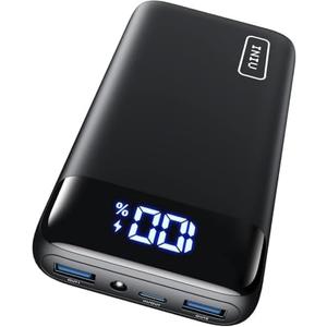 INIU Portable Charger, 22.5W 20000mAh USB C in & Out Power Bank Fast Charging, PD 3.0+QC 4.0 LED Display Phone Battery Pack Compatible with iPhone 16 15 14 13 Pro Samsung S23 Google iPad Tablet, etc