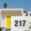 Backlit LED House Numbers 5", Stainless Steel Hand-Polished for House Address Signs, Modern House Numbers 5 Inch,Low-Voltage, Waterproof Corrosion Resistant (5 Inch Black 1)