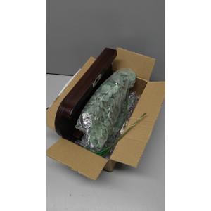 Dahey Wood Wall Vase Planter with Artificial Eucalyptus, 2 Pack Hanging Planter for Indoor Fake Plants Modern Boho Farmhouse Wall Art Decor for Bathroom Bedroom Kitchen Office Home Decoration, Brown