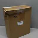 2 Pcs 9" White Christmas Tree Flameless Candles Glittering Real Wax Flickering Battery Operated LED Handmade Carved Candles for Xmas Party Decoration Gifts (Extra Large)