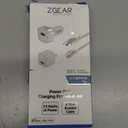Zgear 3PC 1.5A 8Pin Cable Car Wall Charger