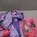 Sensory Swing, Indoor & Outdoor Sensory Swing for Kids & Adults, Double Layer Therapy Cuddle Swing for Kid with Autism, Holds up to 300lbs, Pink