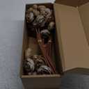 Floroom Ranunculus Artificial Flowers 18 Pcs Taupe Brown Faux Silk Mini Ranunculus Bulk Fake Wedding Filler Flowers for DIY Bouquets, Centerpieces, Bridal Shower Decorations & Arrangements