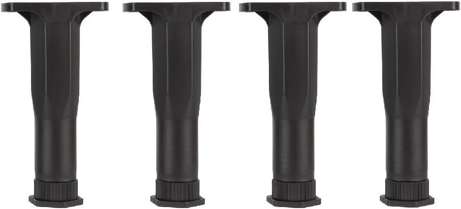 4pcs Plastic Furniture Legs, Used to Make Indoor and Outdoor cabinets, Height Adjustable(8inch)