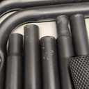 EHEYCIGA XXL Elevated Dog Cot Bed, Raised Outdoor Dog Hammock for Giant Jumbo Dogs, Lifted Pet Platform with Frame and Washable Waterproof Cooling Teslin Mesh and Anti-Slip Feet, 52x36 inch (Grey)