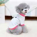 Yidarton Fall/Winter Pet Clothes Small Dog Teddy Bomei Hey Nose Dress Multicolor Dog Clothing Pet Clothes grey, Small, 2 Pack
