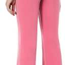 Heathyoga Girl's Yoga Pants Flare Leggings for Girls Crossover Sweatpants Bootcut Dance Pants Athletic Bell Bottoms (S)