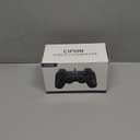 Cipon Wired Controller for PS-2 Console, Black Remote Controllers, PS-2 Accessories Gamepad with Double Vibration, 71 IN Cable