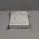 6 Ft Surge Protector Power Strip - YISHU 8 Widely Outlets with 4 USB Ports, 3 Side Outlet Extender with 6 Feet Flat Extension Cord, Ultra Flat Plug, Wall Mount, Desk USB Charging Station, ETL, White