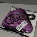 Bikeroo Comfort Bike Seat Cushion - Padded Gel Cover for Exercise, Mountain & Road Bikes, Universal Fit for Peloton & Stationary Bikes (Purple)