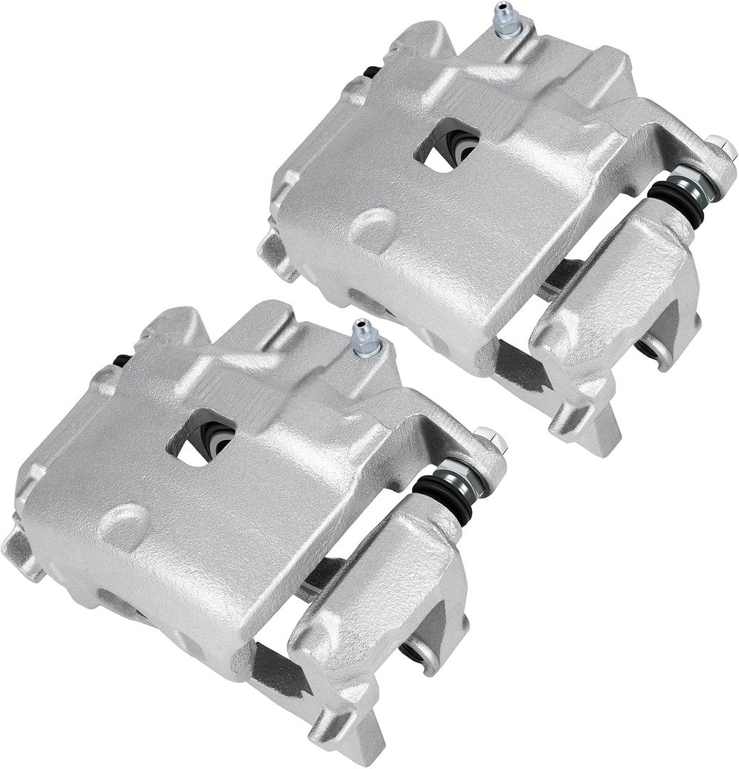cciyu 19B7102 19B7103 Front Left & Right Brake Calipers With Bracket For Nissan For Altima 2013-2019,For Nissan For LEAF 2014-2017