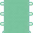 Positioning Bed Pad with 8 Reinforced Handles-34 x 52"-Reusable and Washable Transfer Sheet, Aid Assistant for Turning and Repositioning for Elderly, Incontinence Patients, Bedridden and Caregivers