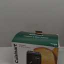 Cuisinart CPT122BK 2Slice Compact Plastic Toaster, Black