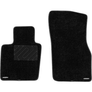 WENNEBIRD Superior Carpet Front Row Floor Mats for 2014-2024 MINI Cooper (F55 / F56 / F57), 0.6-Inch Ultra-Thick, Noise-Reducing, All-Weather Waterproof Anti-Slip  2-pc Set