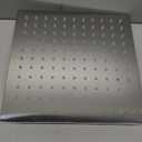 NearMoon Rain Shower Head, High Flow Stainless Steel Square Rainfall Shower, High Pressure Design, Awesome Shower Experience Even At Low Water Flow (10 Inch, Brushed Nickel)