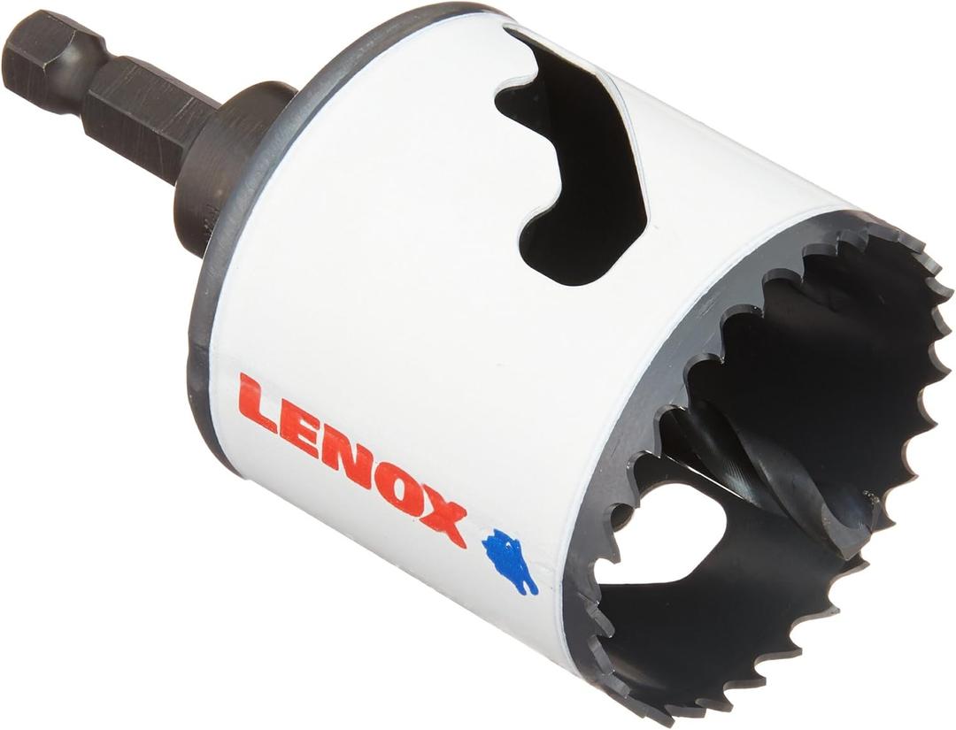 LENOX Tools Hole Saw with Arbor, Speed Slot, 2-Inch (1772779), Multi