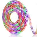 Solar LED Strip Lights Outdoor, 5m 280 LEDs LED Strip IP67 Waterproof, Warm White LED Lights Rope for Garden Trees Christmas Holiday Party   