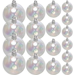 36 PCS Iridescent Ornaments Balls