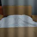 COONP King Mattress Topper, Extra Thick Pillowtop, Cooling Plush Mattress Pad Cover Cotton Top Bed Topper Protector with 8-21 Inch Deep Pocket (White)