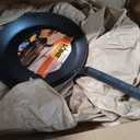 Lodge Manufacturing Company carbon steel skillet, Black/Orange, 12-Inch