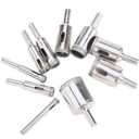 Diamond Drill Bits for Glass, 10PCS Diamond Hole Saw Drill Bit Set Kit, Glass Drill Bit for Ceramic Bottles, Pots, Marble, Tile Cutting.1/8"-11/16"