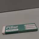 Pillar Plus - Aesthetic 7 XL Day Pill Organizer | BPA-Free Wheat Straw Medicine Case | Pretty Travel & Home Tablet Vitamin Organizer | Cute Weekly Pill Box | Travel Medicine Organizer (Soft Pink)