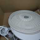 Lasko Cyclone Pedestal Fan, Adjustable Height, Remote Control, Timer, 3 Speeds, for Bedroom, Kitchen, Office and Living Room, 18", White, 1885, Large, 53.5 In. Tall