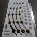 Gold Wagon Wheel Chandelier 2 Tier, 60 Inch Chandeliers with Glass Shade, 30-Light Large Chandelier for High Ceiling, Modern Farmhouse Chandeliers for Living Room, Dining Room, Entryway and Staircase