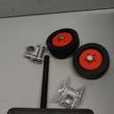 Adjustable String Trimmer Support Wheel Attachment 26mm(1 inch) and 28mm(1.1 inch) for Weed Trimmer Gas String Trimmer Petrol/Electric Brushcutter Strimmer