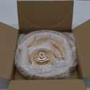Decorative Cake Stand With Mineral Crystals & Spatula Round Metal Pedestal Cupcake Stands For Donuts Desserts Birthday Wedding Baby Shower Anniversary Holiday Dinner Party (Golden, 13.5")