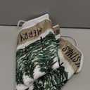 AVOIN colorlife Merry Christmas Christmas Tree Skirt 36 Inch, Snowflake Winter Holiday Tree Mat Decoration