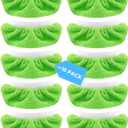 10 Pack Microfiber Cloths for Handheld Steam Cleaner Compatible with Bissell Steam Shot fit for Wagner fit for PurSteam fit for McCulloch Universal Steam Mop Pads Washable (Green 10 Pcs)