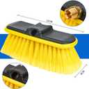 Pressure Washer Telescoping Wand Brush Head Attachment (M22-14mm Connection)