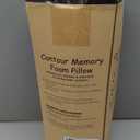 IKSTAR CPAP Pillow for Side Sleepers  Fits All CPAP Mask Types  Adjustable Memory Foam with Contoured Cutouts for Side, Back & Stomach Sleepers  Reduces Air Leaks & Mask Pressure a Better Sleep