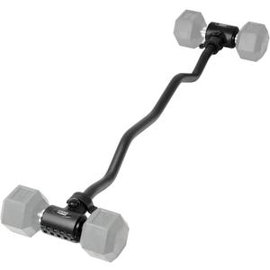 Dumbbell to Barbell Converter, Home Gym Weight Lifting Bar, 220LB Capacity