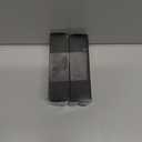 2 x Perfume Travel Refillable Atomizer Bottle: Cologne Spray Mini for Refill - Empty Fragrance Sprayer for Men - Large Size 20ML Black (0.7 Ounces)