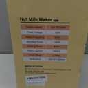 34 oz Nut Milk Maker Machine, 8 in 1 Soy Milk Maker with Nut Milk Bag, Plant Based Milk Maker for Almond, Oat, with Delay Start/Keep Warm/Self Cleaning, Cream