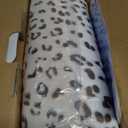 Westinghouse Heated Throw Blanket, Leopard Electric Throw Blanket, Luxury Faux Fur to Flannel Reversible, 6 Heating Levels & 2-10 Hours Time Setting, Machine Washable(Throw, 50"x60")