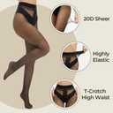 Women's Patterned Fishnet Tights Gothic Stockings High Waist Black Goth Pantyhose for Women (Black)